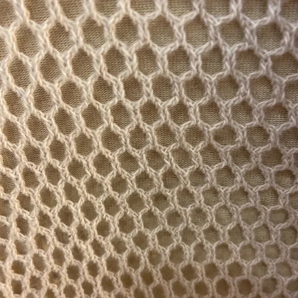 Minkpink knit net cropped hoodie - Picture 5 of 5